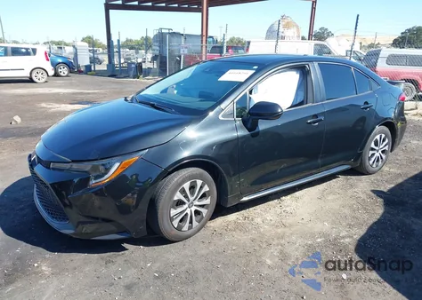 2022 Toyota Corolla Hybrid Le from USA, damaged, VIN JTDEAMDE1NJ050679